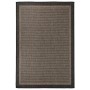 Alfombra de exterior de tejido plano marrón oscuro 160x230 cm de vidaXL, Alfombras - Ref: Foro24-340846, Precio: 63,02 €, Des...