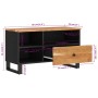 Mueble de TV madera acacia y madera de ingeniería 80x33x46 cm de vidaXL, Muebles TV - Ref: Foro24-351975, Precio: 77,39 €, De...