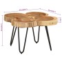 Solid acacia wood coffee table with 4 tree trunk legs, 36 cm high. by vidaXL, Coffee table - Ref: Foro24-353301, Price: 125,9...