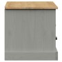 Mueble para TV VIGO madera maciza de pino gris 106x40x40 cm de vidaXL, Muebles TV - Ref: Foro24-353177, Precio: 95,51 €, Desc...