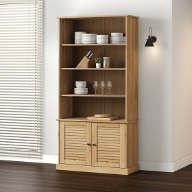 Librería VIGO madera maciza de pino 85x35x170 cm de vidaXL, Librerías y estanterías - Ref: Foro24-353196, Precio: 261,99 €, D...