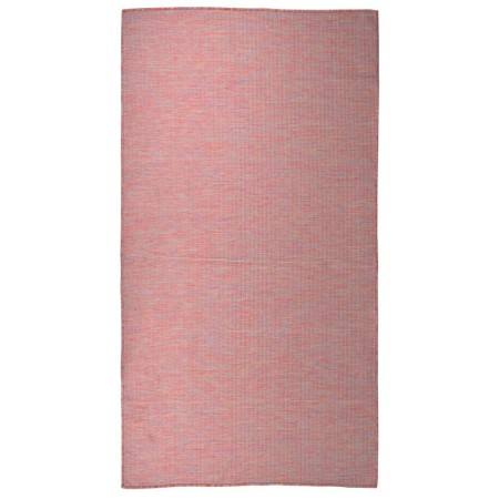 Alfombra de exterior de tejido plano rojo 80x150 cm de vidaXL, Alfombras - Ref: Foro24-340820, Precio: 24,19 €, Descuento: %