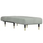 Light gray velvet chaise lounge sofa by vidaXL, Daybeds - Ref: Foro24-352793, Price: 153,99 €, Discount: %