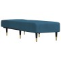 Diwansofa aus blauem Samt von vidaXL, Tagesbetten - Ref: Foro24-352801, Preis: 158,04 €, Rabatt: %