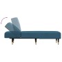 Diwansofa aus blauem Samt von vidaXL, Tagesbetten - Ref: Foro24-352801, Preis: 158,04 €, Rabatt: %