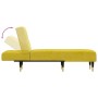 Sofá diván de terciopelo amarillo de vidaXL, Divanes - Ref: Foro24-352812, Precio: 161,90 €, Descuento: %