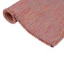 Alfombra de exterior de tejido plano rojo 80x150 cm de vidaXL, Alfombras - Ref: Foro24-340820, Precio: 24,19 €, Descuento: %