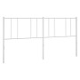 White metal headboard 200 cm by vidaXL, Headboards and footboards - Ref: Foro24-352567, Price: 23,99 €, Discount: %