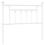 Cabecero de metal blanco 100 cm de vidaXL, Cabeceros y pies de cama - Ref: Foro24-353615, Precio: 33,61 €, Descuento: %