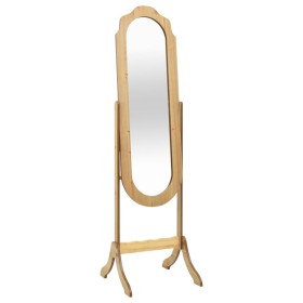 Plywood standing mirror 45.5x47.5x160 cm by vidaXL, Mirrors - Ref: Foro24-353905, Price: 81,99 €, Discount: %