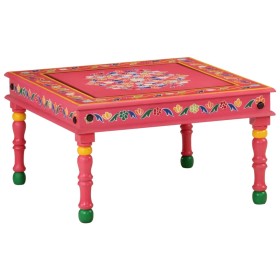 Hand-painted solid mango wood coffee table by vidaXL, Coffee table - Ref: Foro24-353762, Price: 63,99 €, Discount: %