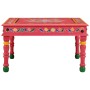 Mesa de centro madera maciza de mango rosa pintada a mano de vidaXL, Mesas de centro - Ref: Foro24-353762, Precio: 63,99 €, D...