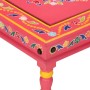 Mesa de centro madera maciza de mango rosa pintada a mano de vidaXL, Mesas de centro - Ref: Foro24-353762, Precio: 63,99 €, D...