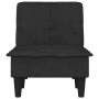 Sofá diván de terciopelo negro de vidaXL, Divanes - Ref: Foro24-352847, Precio: 141,99 €, Descuento: %