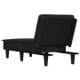 Sofá diván de terciopelo negro de vidaXL, Divanes - Ref: Foro24-352847, Precio: 141,99 €, Descuento: %