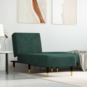 Dark Green Velvet Divan Sofa by vidaXL, Daybeds - Ref: Foro24-352804, Price: 158,04 €, Discount: %