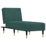 Sofá diván de terciopelo verde oscuro de vidaXL, Divanes - Ref: Foro24-352804, Precio: 157,78 €, Descuento: %