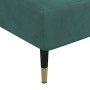 Sofá diván de terciopelo verde oscuro de vidaXL, Divanes - Ref: Foro24-352804, Precio: 157,78 €, Descuento: %