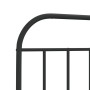 Black metal headboard 100 cm by vidaXL, Headboards and footboards - Ref: Foro24-353664, Price: 26,16 €, Discount: %