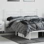 Cabecero de metal blanco 180 cm de vidaXL, Cabeceros y pies de cama - Ref: Foro24-353622, Precio: 53,83 €, Descuento: %