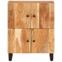 Sideboard with 4 doors solid acacia wood 60x33x75 cm by vidaXL, Sideboards - Ref: Foro24-352918, Price: 142,99 €, Discount: %