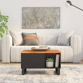 Solid acacia wood coffee table 60x50x35 cm by vidaXL, Coffee table - Ref: Foro24-352866, Price: 52,65 €, Discount: %