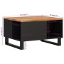 Mesa de centro de madera maciza de acacia 60x50x35 cm de vidaXL, Mesas de centro - Ref: Foro24-352866, Precio: 52,72 €, Descu...