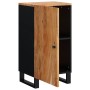 Aparador con puerta madera maciza de acacia 40x31x75 cm de vidaXL, Aparadores - Ref: Foro24-352910, Precio: 104,99 €, Descuen...