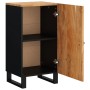 Aparador con puerta madera maciza de acacia 40x31x75 cm de vidaXL, Aparadores - Ref: Foro24-352910, Precio: 104,99 €, Descuen...