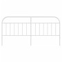 Cabecero de metal blanco 193 cm de vidaXL, Cabeceros y pies de cama - Ref: Foro24-353721, Precio: 35,48 €, Descuento: %