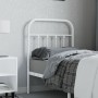 White metal headboard 75 cm by vidaXL, Headboards and footboards - Ref: Foro24-352653, Price: 28,99 €, Discount: %