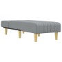 Light gray fabric daybed sofa by vidaXL, Daybeds - Ref: Foro24-352822, Price: 148,10 €, Discount: %