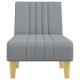 Sofá diván de tela gris claro de vidaXL, Divanes - Ref: Foro24-352822, Precio: 149,01 €, Descuento: %