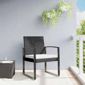 Garden dining chairs 2 pcs PP rattan look black by vidaXL, Garden chairs - Ref: Foro24-360203, Price: 89,99 €, Discount: %