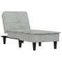 Diwansofa aus hellgrauem Samt von vidaXL, Tagesbetten - Ref: Foro24-352844, Preis: 139,19 €, Rabatt: %