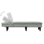 Diwansofa aus hellgrauem Samt von vidaXL, Tagesbetten - Ref: Foro24-352844, Preis: 139,19 €, Rabatt: %