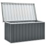 Storage box for garden in grey 129x67x65 cm by vidaXL, Outdoor storage boxes - Ref: Foro24-46262, Price: 88,32 €, Discount: %