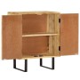 Sideboard with 2 doors solid mango wood 55x35x70 cm by vidaXL, Sideboards - Ref: Foro24-354983, Price: 221,26 €, Discount: %