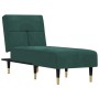 Sofá diván de terciopelo verde oscuro de vidaXL, Divanes - Ref: Foro24-352810, Precio: 158,63 €, Descuento: %