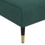 Sofá diván de terciopelo verde oscuro de vidaXL, Divanes - Ref: Foro24-352810, Precio: 158,63 €, Descuento: %