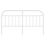 Cabecero de metal blanco 180 cm de vidaXL, Cabeceros y pies de cama - Ref: Foro24-353720, Precio: 34,68 €, Descuento: %