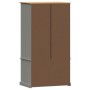 VIGO wardrobe solid gray pine wood 90x55x176 cm by vidaXL, Wardrobes - Ref: Foro24-353165, Price: 380,34 €, Discount: %