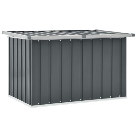 Gray garden storage box 109x67x65 cm by vidaXL, Outdoor storage boxes - Ref: Foro24-46258, Price: 92,99 €, Discount: %