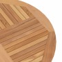 Mesa de jardín plegable madera maciza de teca Ø 110x75 cm de vidaXL, Mesas de jardín - Ref: Foro24-362618, Precio: 135,48 €, ...