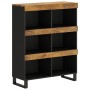 Armario auxiliar madera maciza de mango 85x33x107 cm de vidaXL, Mesitas de noche - Ref: Foro24-352904, Precio: 137,44 €, Desc...