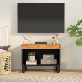 Mueble de TV madera maciza de acacia 60x33x43,5 cm de vidaXL, Muebles TV - Ref: Foro24-352882, Precio: 63,99 €, Descuento: %