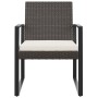 Garden dining chairs 2 pcs PP rattan look brown by vidaXL, Garden chairs - Ref: Foro24-360204, Price: 89,99 €, Discount: %