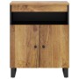 Sideboard with 2 doors solid mango wood 60x33x75 cm by vidaXL, Sideboards - Ref: Foro24-352916, Price: 119,99 €, Discount: %