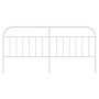 Cabecero de metal blanco 200 cm de vidaXL, Cabeceros y pies de cama - Ref: Foro24-353722, Precio: 35,73 €, Descuento: %