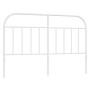 Cabecero de metal blanco 150 cm de vidaXL, Cabeceros y pies de cama - Ref: Foro24-353718, Precio: 34,99 €, Descuento: %